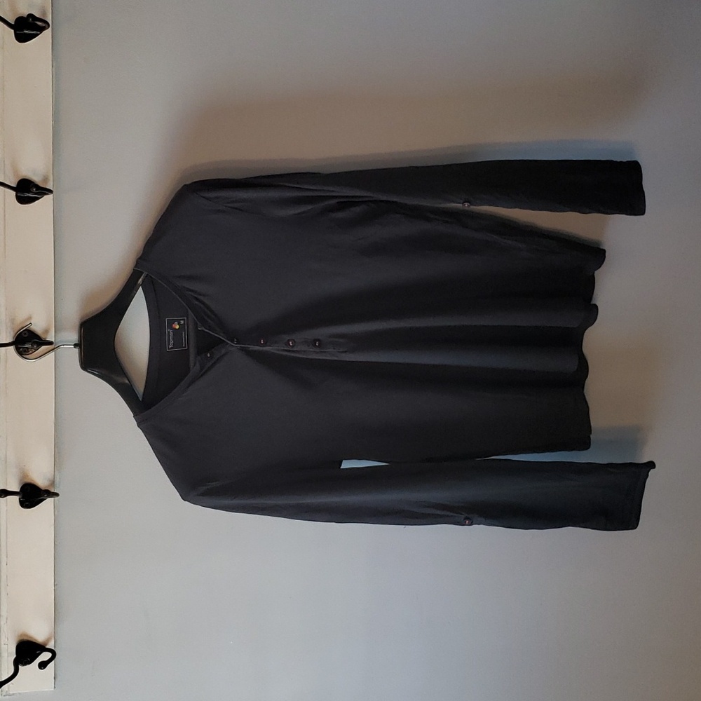 Topman long sleeve henley, medium